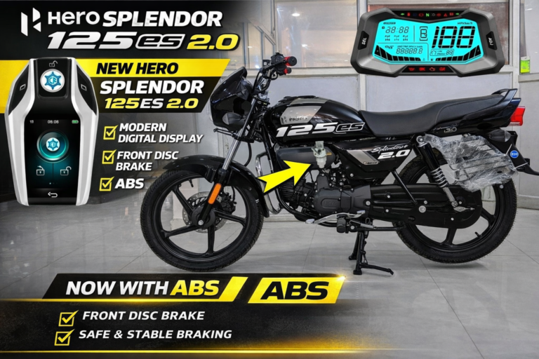 Hero Splendor 125 एडवांस टेक्नोलॉजी के साथ लौटी, भारतीय ग्राहकों की पहली पसंद बनी
