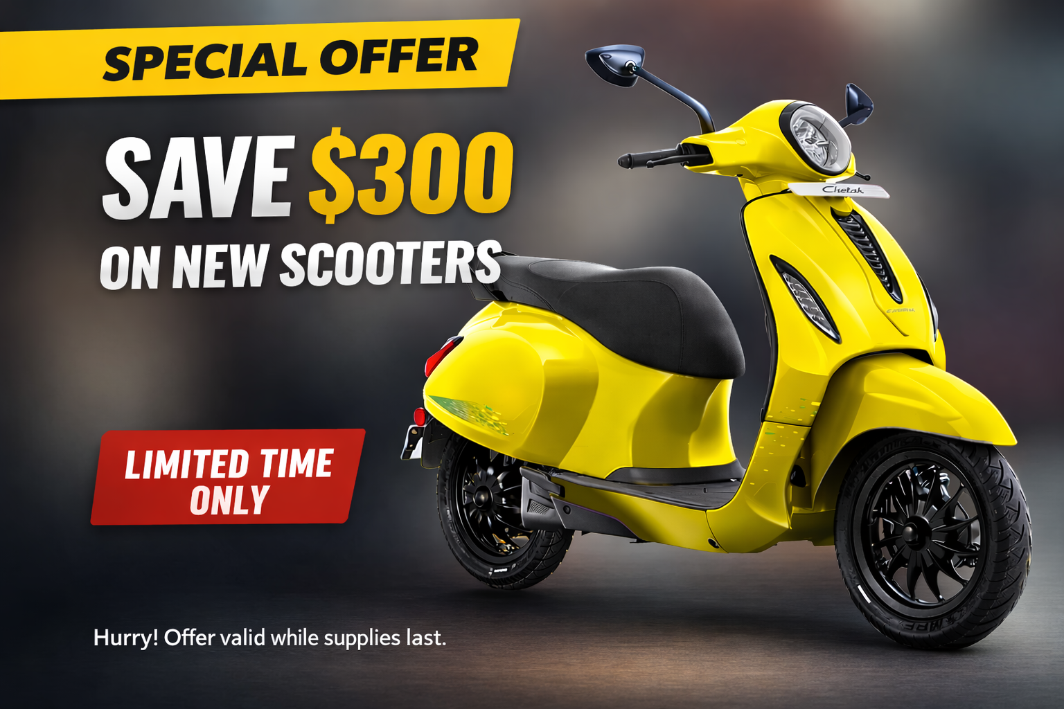 सस्ते में लॉन्च हुआ Bajaj का इलेक्ट्रिक स्कूटर, पावरफुल इंजन के साथ मिलेगा 153Km का दमदार रेंज