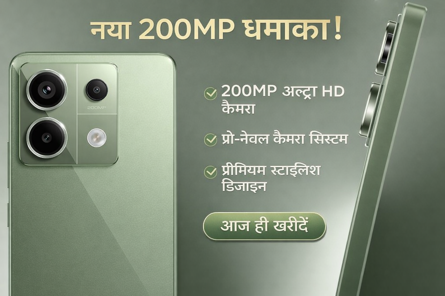 Redmi का 200MP कैमरा, 12GB रैम तथा 256GB स्टोरेज वेरीअन्ट वाला तगड़ा 5G फोन हुआ लॉन्च, मिलेगा 120W का फास्ट चार्जर